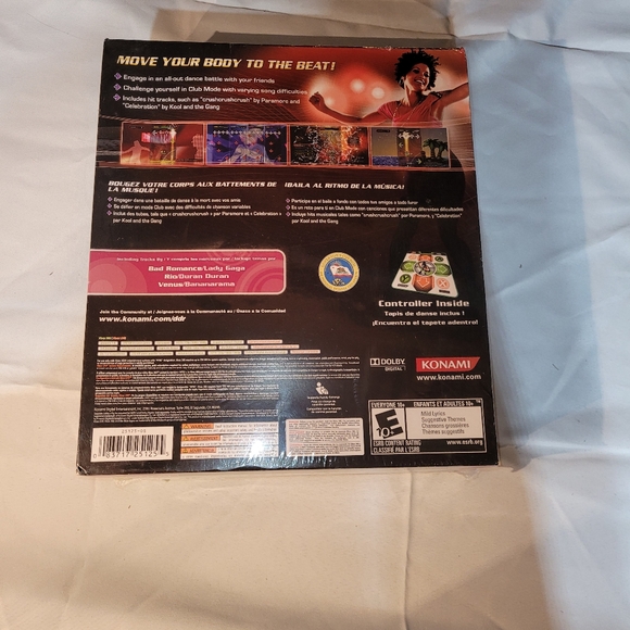 Dance Dance Revolution Xbox 360 Game Only Brand New Factory Sealed - Picture 2 of 5